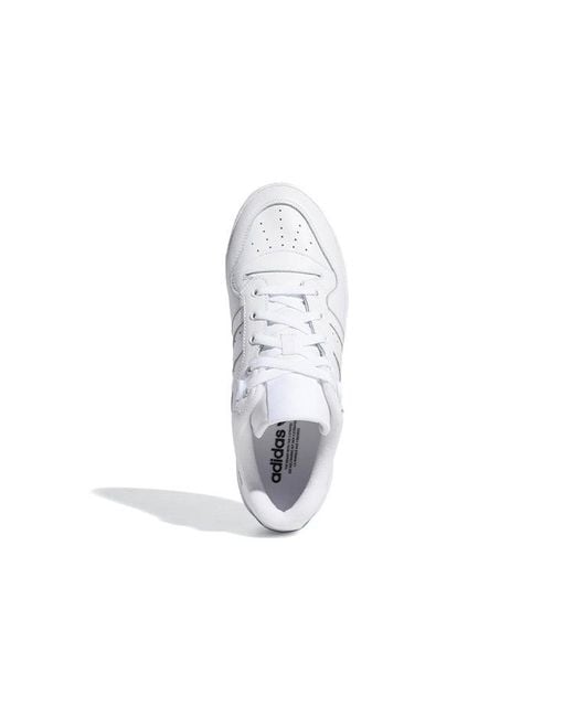 Adidas White Rivalry Low 'Triple Cloud' for men