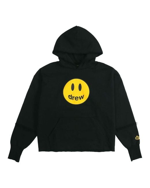 Drew House Black Mascot Hoodie for men