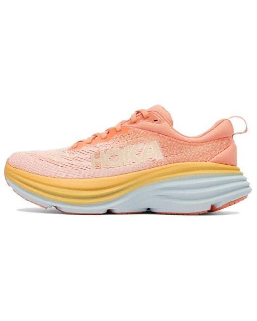 Hoka One One Orange (Wmns) Bondi 8 'Shell Coral Peach Parfait'