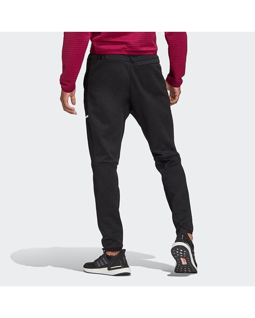 Adidas Black Zne Aerordy Pnt Cozy Slim Fit Sports Pants for men