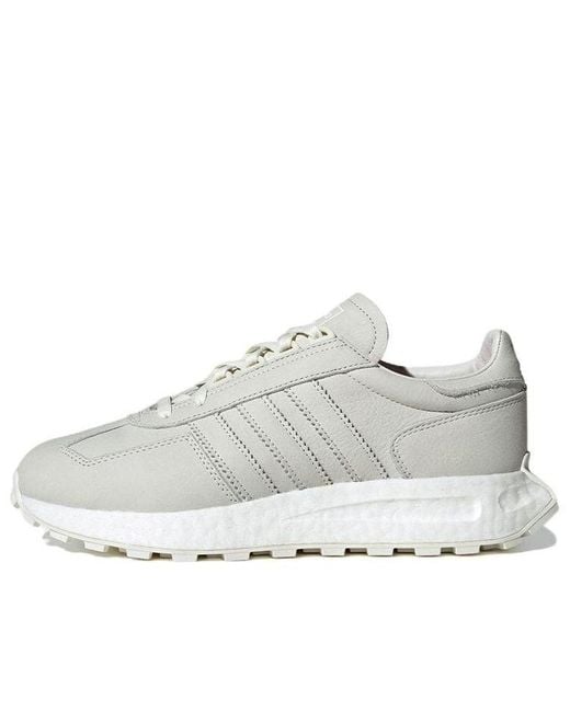 Adidas White Retropy E5 'Off Aluminium' for men