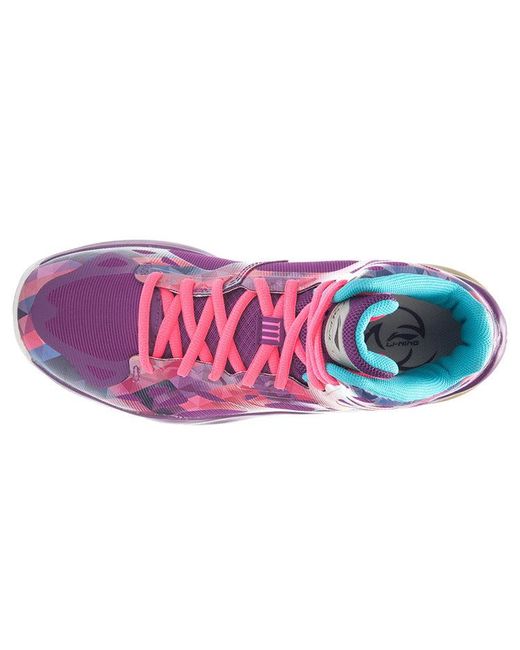 Li-ning Purple Sonic 3 Bb Lite High for men