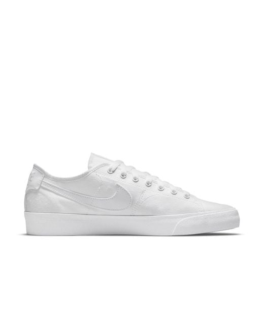 Nike White Blazer Court Sb 'Triple' for men
