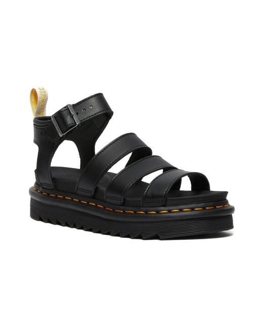 Dr. Martens Black (Wmns) Blaire Fashion Lihgt Platform Sandals
