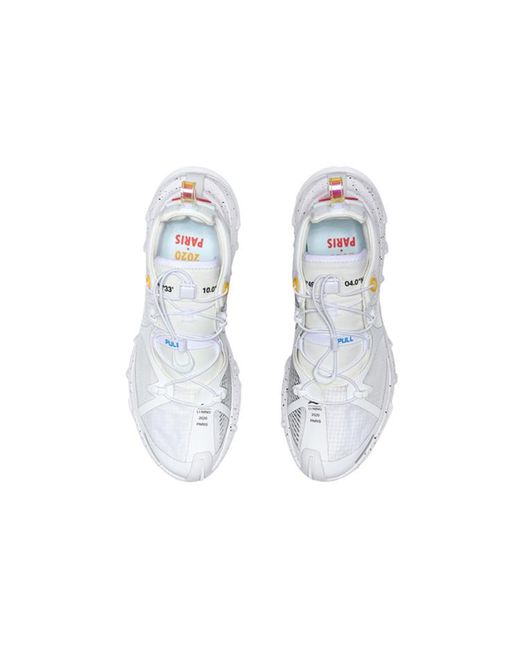 Li-ning White Paris Fashion Week Shock Absorption for men