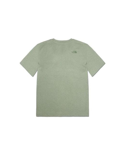 The North Face Green Logo T-Shirt for men