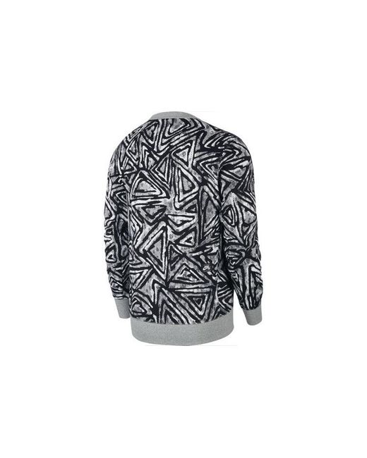 Nike Gray Sb Skateboard Printed Skate Crew for men