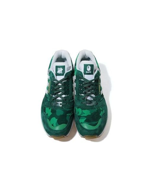 Adidas Green X A Bathing Ape X Undefeated Zx 8000 'A-Zx Series for men