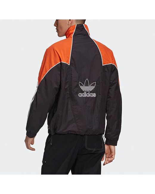 Adidas Black Originals B Trf Ab Wv Tt Running Training Sports Jacket Coat for men