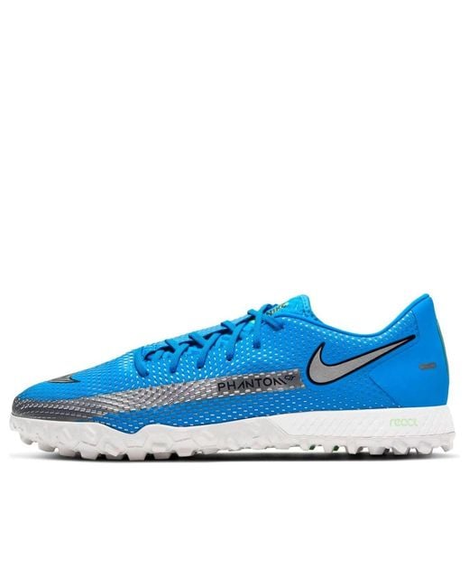 Nike Blue Phantom Gt Pro React Tf for men