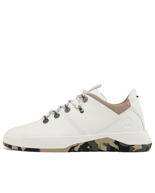 Timberland White Supaway Fabric Oxford for men