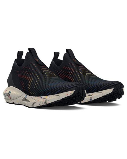 Under Armour Blue Hovr Phantom 2 Intelliknit Slip 'Pride' for men