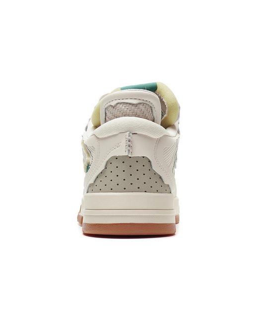 Li-ning White Weiwu Pro Skate Shoes for men
