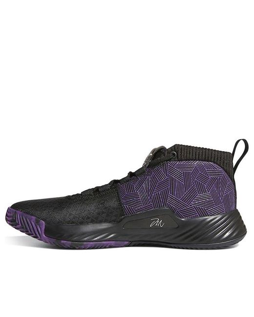 Adidas Purple Marvel X Dame 5 'Heroes Among Us Panther' for men