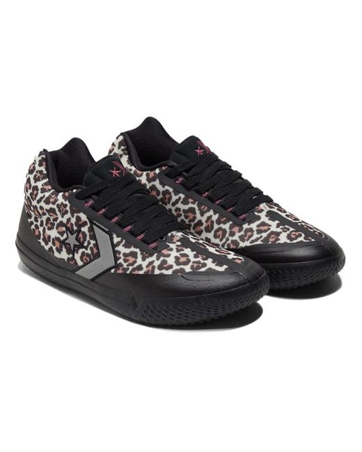 Converse Black All Star Bb Evo 'Leopard' for men