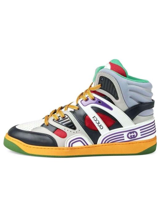 Gucci Multicolor Basket Sneaker for men