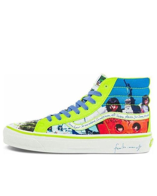 Vans Blue Sarah Andelman X Sk8-Hi 'Fumiko' for men