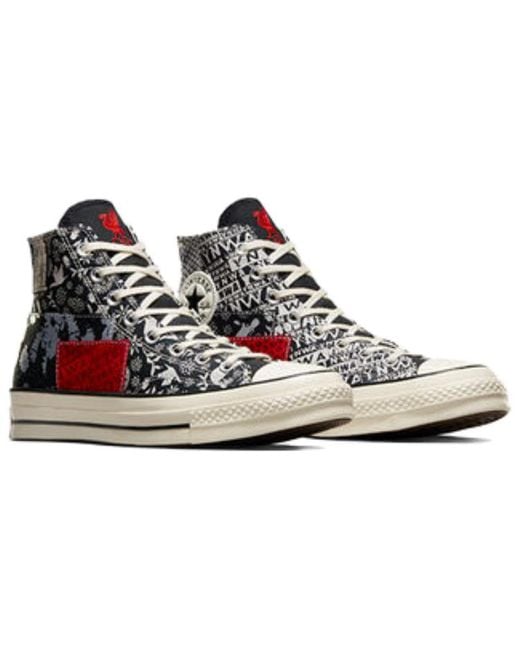 Converse Gray Chuck 70 High X Liverpool F.C. 'You'Ll Never Walk Alone' for men
