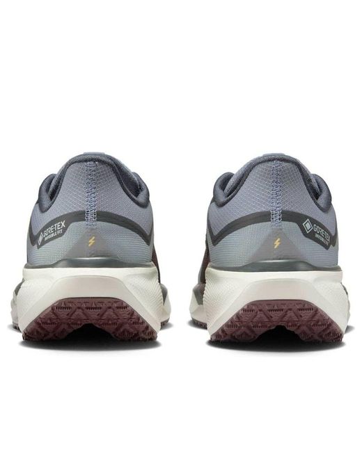 Nike Gray Air Zoom Pegasus 41 Gore-Tex 'Light Pumice Ashen Slate Burgundy' for men