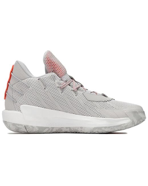 Adidas White Dame Gca Grey/orange for men