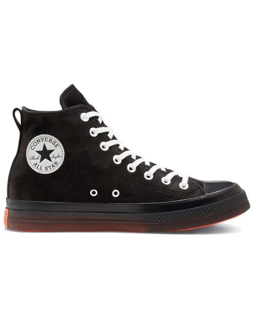 Converse Black Chuck Taylor All Star Cx Suede High Wild Mango' for men