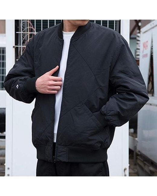 Converse Black Star Chevron Bomber Jacket for men