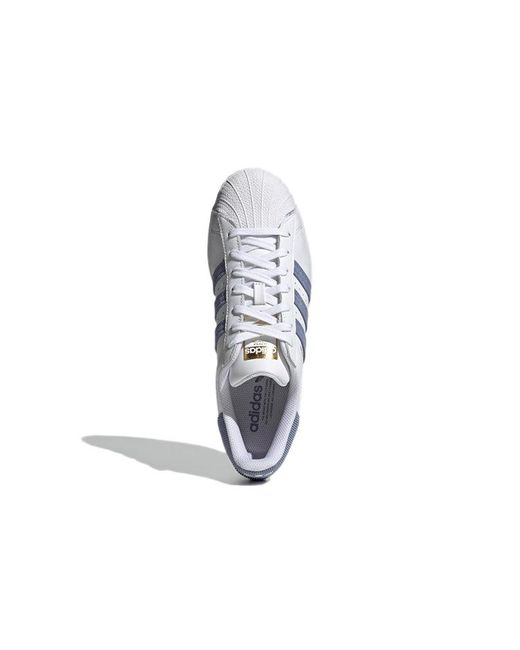 Adidas Blue Originals Superstar for men
