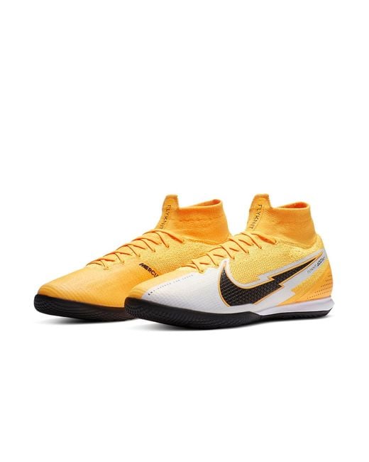 Nike Yellow Mercurial Superfly 7 Elite Ic 'Daybreak' for men