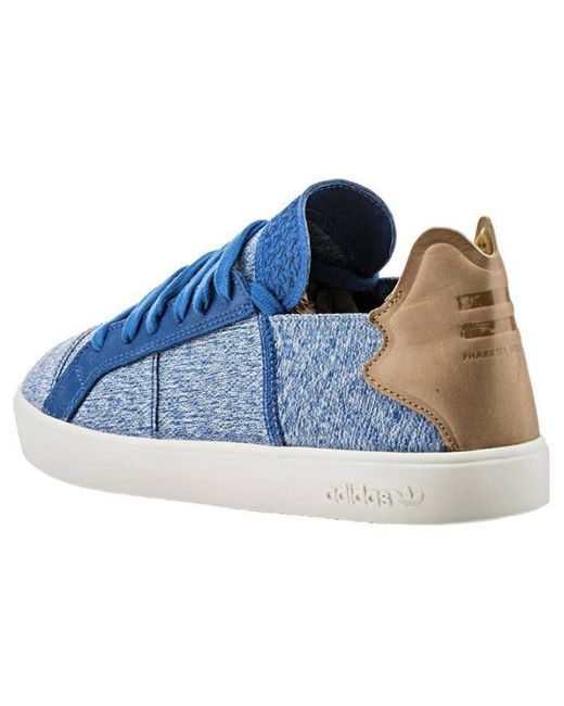 Adidas Blue X Pharrell Vulc Lace Up for men