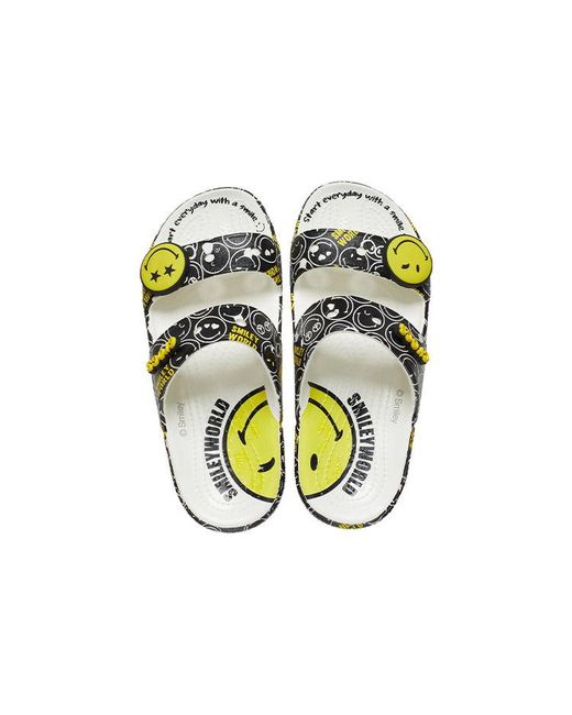 CROCSTM Green Smileyworld X Classic Sandal for men