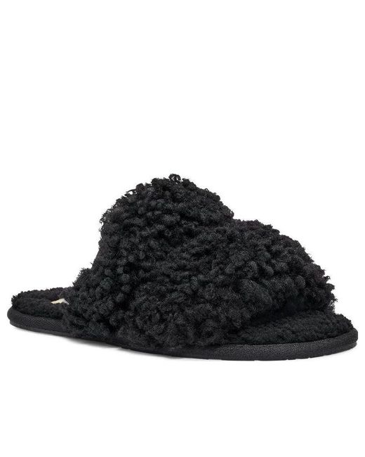 Ugg Black (Wmns) Maxi Curly Scuffetta