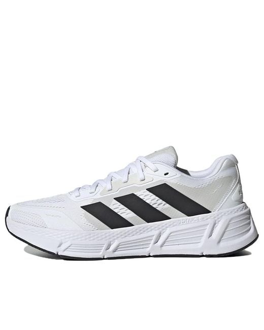 Adidas White Questar Shoes 'Cloud Core' for men