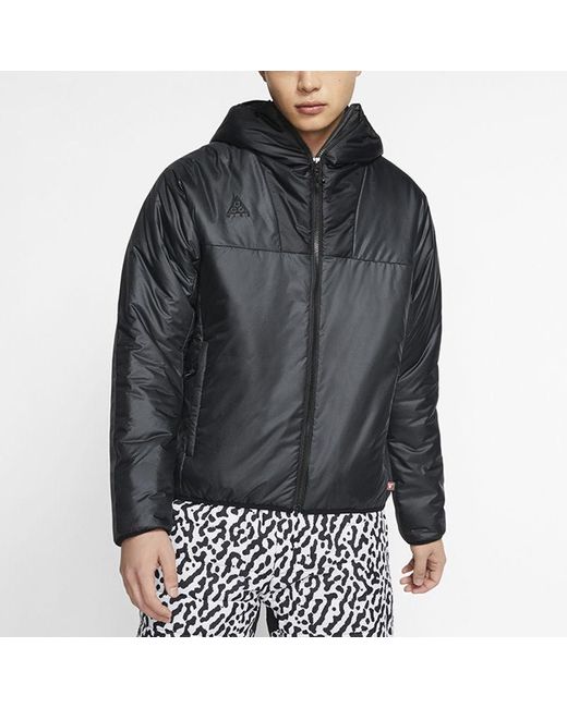 Nike Black Lab Acg Primaloft Hooded Jacket 'Anthracite' for men