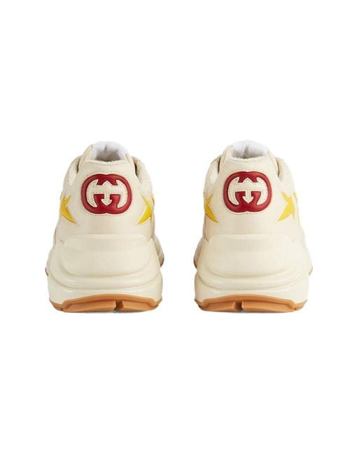 Gucci White (Wmns) Rhyton Sneakers 'Cream'