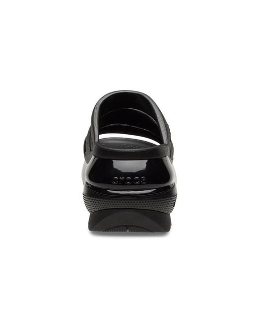CROCSTM Black Mega Crush Triple Strap for men