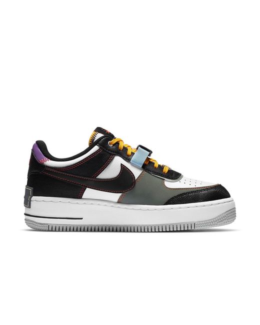 Nike Black (Wmns) Air Force 1 Shadow 'Spiral Sage'