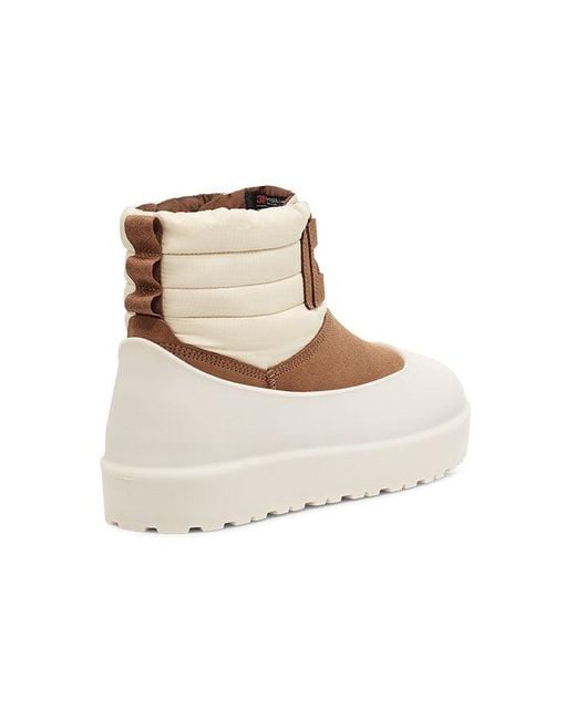 Ugg Natural Classic Mini Lace-Up Weather Boot 'Chestnut Whitecap' for men