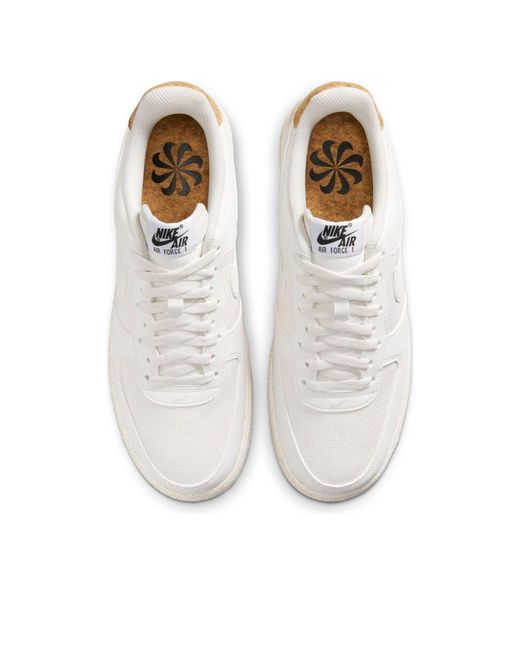 Nike White Air Force 1 Low Lv8 for men