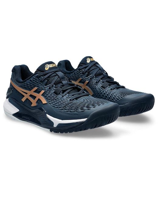 Asics Blue (Wmns) Gel-Resolution 9 'French Pure'