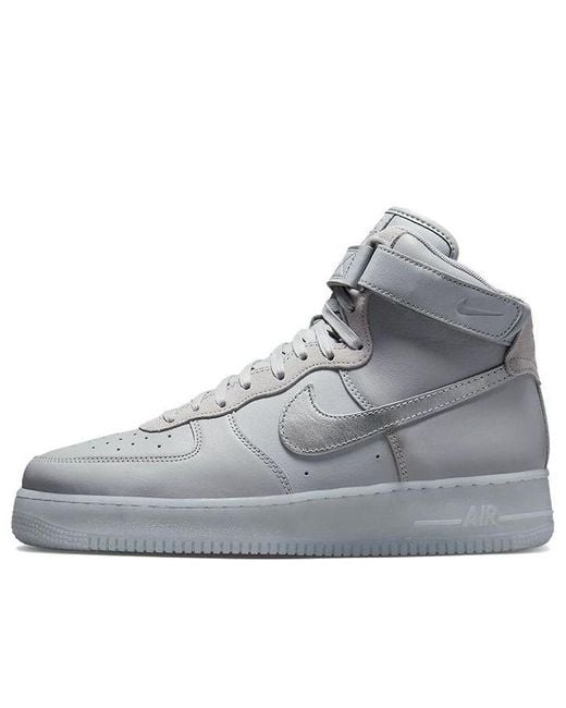 Nike Air Force 1 High in Gray for Men | Lyst