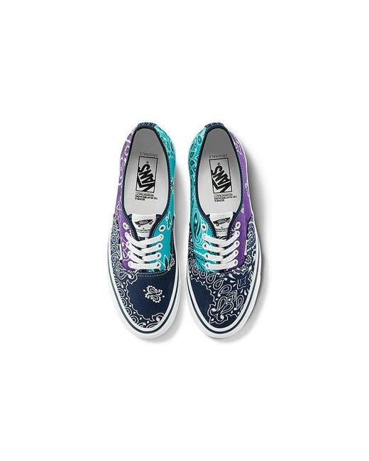 Vans Blue Bedwin & The Heartbreakers X Authentic 'Bandana Pack for men