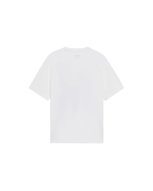 Li-ning White Badfive Trap Graphic Loose Fit T-Shirt for men