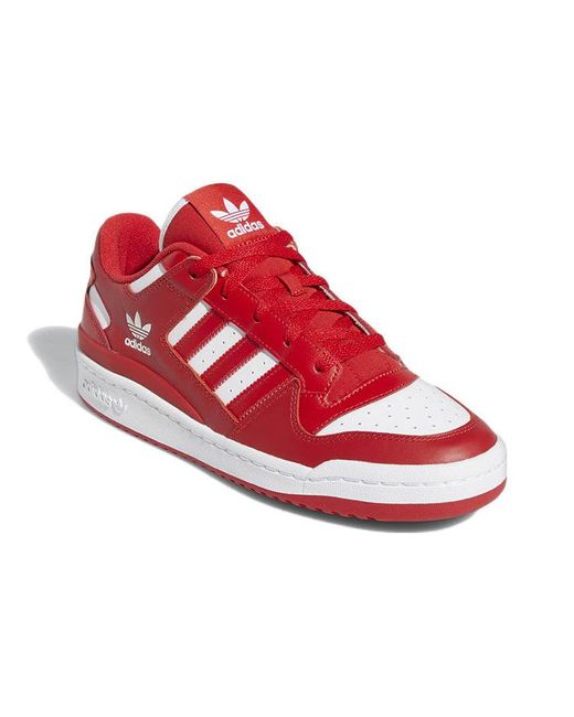 Adidas Red Forum Low 'Scarlet' for men