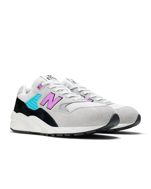 New Balance Blue 580 'Raincloud Cosmic Rose' for men