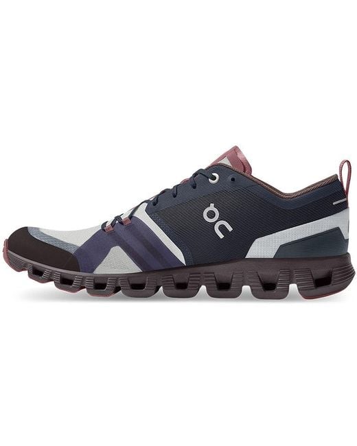 On Shoes Blue (Wmns) Cloud X Shift 'Ink Cherry' for men