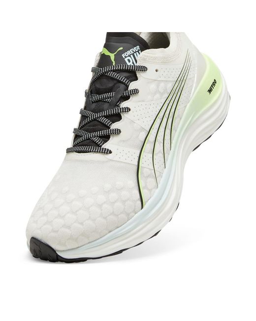 PUMA White Foreverrun Nitro 'Vapor Fizzy Apple' for men