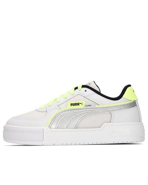 PUMA White Ca Pro 'Techstile for men