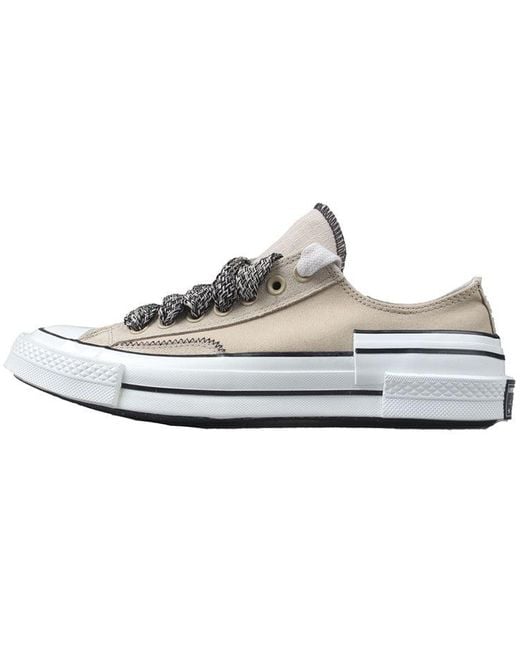 Converse White Chuck 70 Low 'Khaki Double Vulc' for men