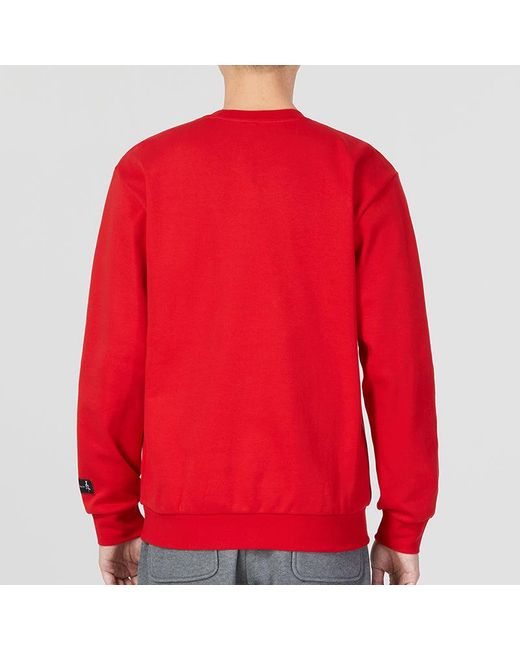Adidas Red Cm Gfx Crew for men
