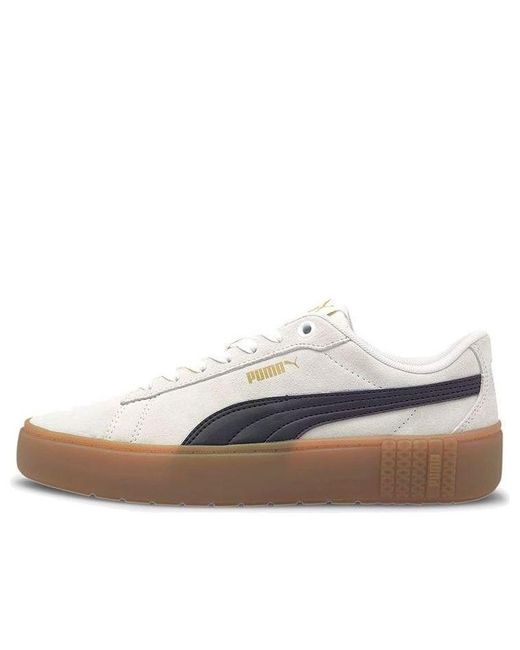 PUMA White (Wmns) Smash Platform V2 Sd Gum'